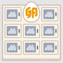 たまごやさんでの販売スタッフ